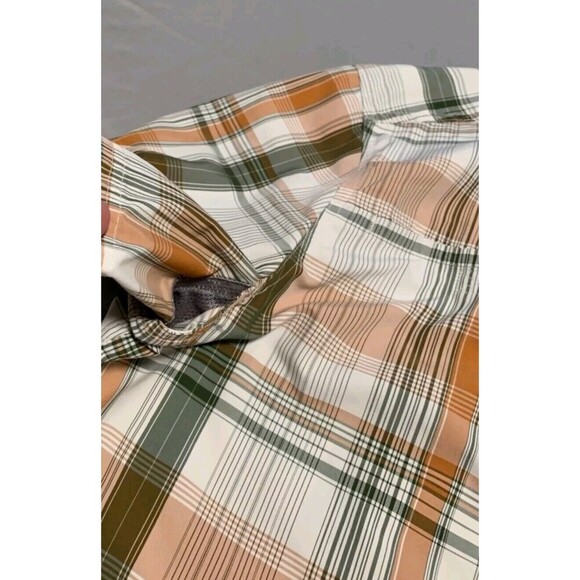 Eddie Bauer 2XL XXL Classic Fit Short Sleeve Vented Outdoor Shirt Fishing - Picture 15 of 16